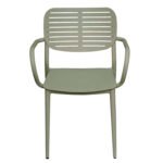 ΠΟΛΥΘΡΟΝΑ ΤΡΑΠΕΖΑΡΙΑΣ HILLIARD HM6644.07 ΑΛΟΥΜΙΝΙΟ ΣΕ OLIVE GREEN 56x58x80Υεκ - Image 3