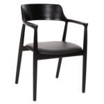 Αγόρασε ΠΟΛΥΘΡΟΝΑ ΤΡΑΠΕΖΑΡΙΑΣ KINGSLEY HM9634.02 ΞΥΛΟ ΜΑΟΝΙ- ΜΑΥΡΟ VINYL 58x53x80Yεκ. σε μοναδική τιμή στο clickforshop.gr