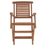 ΠΟΛΥΘΡΟΝΑ ΤΡΑΠΕΖΑΡΙΑΣ ΠΤΥΣΣΟΜΕΝΗ CRANDER HM6377 ΞΥΛΟ TEAK 53x63x90Υεκ. - Image 3