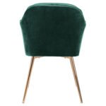 ΠΟΛΥΘΡΟΝΑΚΙ SAWYER ΒΕΛΟΥΔΟ ΚΥΠΑΡΙΣΣΙ ΜΕ ΧΡΥΣΑ ΠΟΔΙΑ HM8523.03 55Χ60Χ83Υ εκ. - Image 6