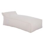 Αγόρασε ΠΟΥΦ ΞΑΠΛΩΣΤΡΑ WADELIN HM5774.11 ΜΕ TEXTILINE ΛΕΥΚΟ 190x80x40-60Υ εκ. σε μοναδική τιμή στο clickforshop.gr