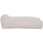 ΠΟΥΦ ΞΑΠΛΩΣΤΡΑ WADELIN HM5774.11 ΜΕ TEXTILENE ΛΕΥΚΟ 190x80x40-60Υ εκ. - Image 3