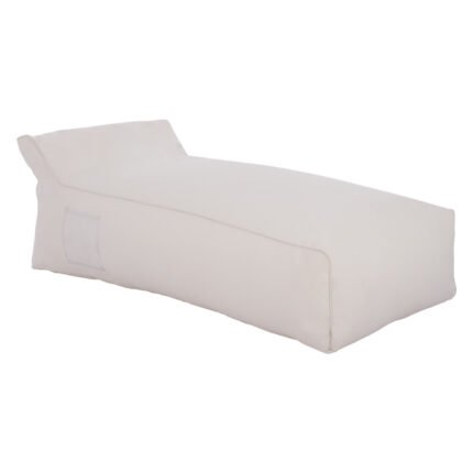 Αγόρασε ΠΟΥΦ ΞΑΠΛΩΣΤΡΑ WADELIN HM5774.11 ΜΕ TEXTILINE ΛΕΥΚΟ 190x80x40-60Υ εκ. σε μοναδική τιμή στο clickforshop.gr