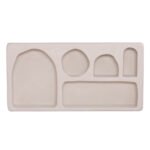 ΡΑΦΙ ΤΟΙΧΟΥ ΣΕΙΡΑ SANTORINI HM18063.01 MDF ΣΕ ΥΠΟΛΕΥΚΟ 120x18x60Υεκ. - Image 3