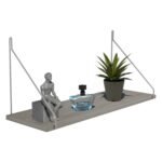 Αγόρασε ΡΑΦΙ ΤΟΙΧΟΥ AGILAN ΜΕΛΑΜΙΝΗΣ HM9183.14 SONΟMA-ΛΕΥΚΟ 72x20x27Yεκ. σε μοναδική τιμή στο clickforshop.gr