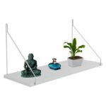 Αγόρασε ΡΑΦΙ ΤΟΙΧΟΥ AGILAN ΜΕΛΑΜΙΝΗΣ HM9183.15 ΛΕΥΚΟ 72x20x27Y εκ. σε μοναδική τιμή στο clickforshop.gr