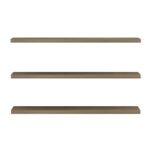 ΣΕΤ 3 ΡΑΦΙΑ ΤΟΙΧΟΥ CASSIUS HM8966.12 ΜΕΛΑΜΙΝΗ ΣΕ ΦΥΣΙΚΟ 60x14,5 εκ - Image 3