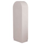 ΡΑΦΙΕΡΑ ΣΕΙΡΑ SANTORINI HM18045 MDF ΥΠΟΛΕΥΚΟ-ΡΑΦΙΑ ΞΥΛΟ ΕΛΑΤΟΥ ΦΥΣΙΚΟ 60x38,5x179Υεκ. - Image 5