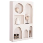 Αγόρασε ΡΑΦΙΕΡΑ-ΚΟΜΜΟ ΣΕΙΡΑ SANTORINI HM18059 MDF ΣΕ ΥΠΟΛΕΥΚΟ 80x18x120Υεκ. σε μοναδική τιμή στο clickforshop.gr