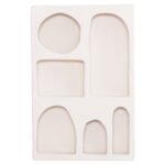 ΡΑΦΙΕΡΑ-ΚΟΜΜΟ ΣΕΙΡΑ SANTORINI HM18059 MDF ΣΕ ΥΠΟΛΕΥΚΟ 80x18x120Υεκ. - Image 3