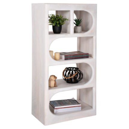 Αγόρασε ΡΑΦΙΕΡΑ ΚΟΜΜΟ HANDYR HM9706 ΜΑΣΙΦ ΞΥΛΟ MANGO ΣΕ ΛΕΥΚΟ ΧΡΩΜΑ 60x35x120Υεκ. σε μοναδική τιμή στο clickforshop.gr