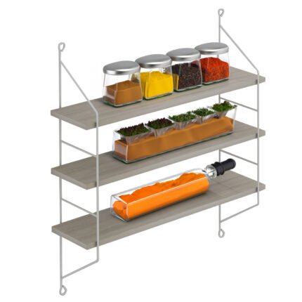 Αγόρασε ΡΑΦΙΕΡΑ ΤΟΙΧΟΥ ACHALA ΜΕΛΑΜΙΝΗΣ HM9185.14 SONOMA 60x15x68Y εκ. σε μοναδική τιμή στο clickforshop.gr