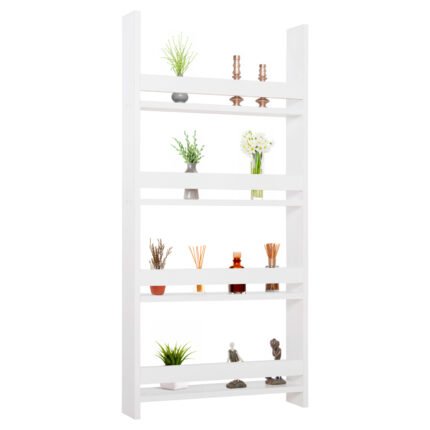 Αγόρασε ΡΑΦΙΕΡΑ ΤΟΙΧΟΥ SANI HM18224.01 ΜΕΛΑΜΙΝΗ ΣΕ ΛΕΥΚΟ 60x10x120Υεκ. (4 ΡΑΦΙΑ) σε μοναδική τιμή στο clickforshop.gr