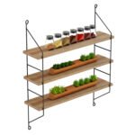 Αγόρασε ΡΑΦΙΕΡΑ ΤΟΙΧΟΥ ACHALA ΜΕΛΑΜΙΝΗΣ HM9185.11 ΦΥΣΙΚΟ ΟΑΚ 60x15x68Yεκ. σε μοναδική τιμή στο clickforshop.gr