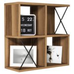 Αγόρασε ΡΑΦΙΕΡΑ ΤΟΙΧΟΥ ΜΕΛΑΜΙΝΗΣ HM9520.02 ΣΕ ΚΑΡΥΔΙ ΧΡΩΜΑ 60x24x60Y εκ. σε μοναδική τιμή στο clickforshop.gr