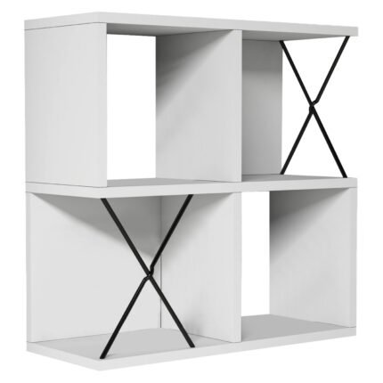 Αγόρασε ΡΑΦΙΕΡΑ ΤΟΙΧΟΥ ΜΕΛΑΜΙΝΗΣ HM9520.03 ΣΕ ΛΕΥΚΟ ΧΡΩΜΑ 60x24x60Y εκ. σε μοναδική τιμή στο clickforshop.gr