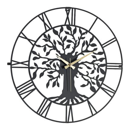 Αγόρασε ΡΟΛΟΙ ΤΟΙΧΟΥ ΜΕΤΑΛΛΙΚΟ ΜΑΥΡΟ HM7633.01 Φ50 εκ. σε μοναδική τιμή στο clickforshop.gr