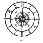 ΡΟΛΟΙ ΤΟΙΧΟΥ ΜΕΤΑΛΛΙΚΟ ΜΑΥΡΟ HM7637.01 Φ41 εκ. - Image 2