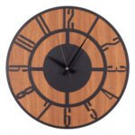 Αγόρασε ΡΟΛΟΙ ΤΟΙΧΟΥ ΜΕΤΑΛΛΙΚΟ ΜΑΥΡΟ ΜΕ MDF HM7453 Φ41 εκ. σε μοναδική τιμή στο clickforshop.gr