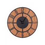 Αγόρασε ΡΟΛΟΙ ΤΟΙΧΟΥ ΜΕΤΑΛΛΙΚΟ ΜΕ MDF ΜΑΥΡΟ ΚΑΡΥΔΙ HM7444 Φ50 εκ. σε μοναδική τιμή στο clickforshop.gr