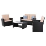 Αγόρασε ΣΑΛΟΝΙ ΕΞ.ΧΩΡΟΥ 4ΤΜΧ THORE HM5978 ΣΥΝΘ. RATTAN ΜΑΥΡΟ-ΜΠΕΖ ΜΑΞΙΛΑΡΙΑ σε μοναδική τιμή στο clickforshop.gr