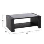 ΣΑΛΟΝΙ ΕΞ.ΧΩΡΟΥ 4ΤΜΧ THORE HM5978 ΣΥΝΘ. RATTAN ΜΑΥΡΟ-ΜΠΕΖ ΜΑΞΙΛΑΡΙΑ - Image 4