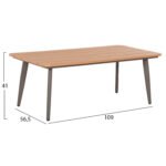 ΣΑΛΟΝΙ ΕΞΩΤ.ΧΩΡΟΥ 4ΤΜΧ MAERLY HM6056.04 ΑΛΟΥΜΙΝΙΟ ΣΑΜΠΑΝΙ-ΣΥΝΘ.ΣΧΟΙΝΙ-ΜΠΕΖ ΜΑΞΙΛΑΡΙΑ - Image 4