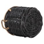 ΣΕΤ 2 ΚΑΛΑΘΙΑ POTTS HM4379 ΜΑΥΡO&ΦΥΣΙΚΟ ΧΡΩΜΑ- CL RATTAN Φ61+Φ45εκ. - Image 5