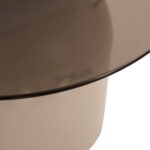 ΣΕΤ 2 ΤΡΑΠΕΖΙΑ ΣΑΛΟΝΙΟΥ BELLINS HM18314.04 ΜΠΕΖ ΜΕΤΑΛ.ΒΑΣΕΙΣ--ΓΥΑΛΙ Φ50εκ & Φ40εκ - Image 6