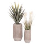 Αγόρασε ΣΕΤ 2ΤΜΧ ΓΛΑΣΤΡΕΣ ΚΥΛΙΝΔΡΟΙ ΣΕΙΡΑ GARDENER HM4727 FIBERCLAY-ΧΡΩΜΑ CEMENT Φ35x64Υεκ σε μοναδική τιμή στο clickforshop.gr