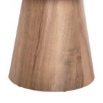 ΣΕΤ 2ΤΜΧ ΤΡΑΠΕΖΙΑ ΣΑΛΟΝΙΟΥ KARAN HM21085 MDF ΦΥΣΙΚΟ ΞΥΛΟΥ Φ80εκ & Φ45εκ - Image 6