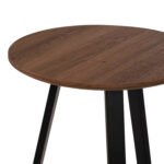 ΣΕΤ 2ΤΜΧ ΤΡΑΠΕΖΙΑ ΣΑΛΟΝΙΟΥ ROCKET HM21090.02 MDF ΣΕ ΚΑΡΥΔΙ ΧΡΩΜΑ Φ80εκ & Φ45εκ - Image 4