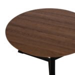 ΣΕΤ 2ΤΜΧ ΤΡΑΠΕΖΙΑ ΣΑΛΟΝΙΟΥ ROCKET HM21090.02 MDF ΣΕ ΚΑΡΥΔΙ ΧΡΩΜΑ Φ80εκ & Φ45εκ - Image 5