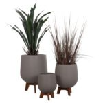 Αγόρασε ΣΕΤ 3 ΓΛΑΣΤΡΕΣ ΜΕ TEAK ΒΑΣΕΙΣ TRYLL HM4681.03 FIBER CEMENT--ΓΚΡΙ σε μοναδική τιμή στο clickforshop.gr