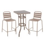 Αγόρασε ΣΕΤ 3ΤΜΧ ΕΞΩΤΕΡΙΚΟΥ ΧΩΡΟΥ LAURA HM21054.04 ΣΑΜΠΑΝΙ ΜΕΤΑΛΛΟ & ΑΛΟΥΜΙΝΙΟ σε μοναδική τιμή στο clickforshop.gr