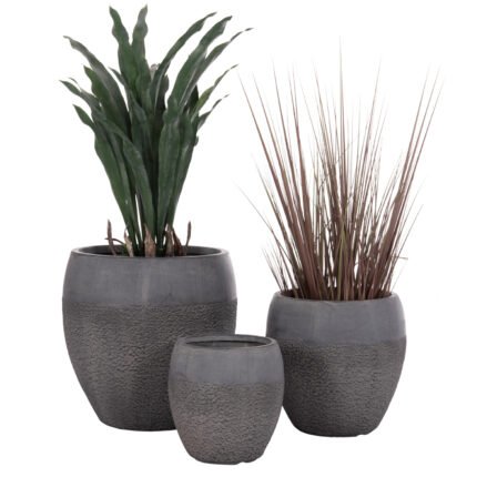 Αγόρασε ΣΕΤ 3ΤΜΧ ΓΛΑΣΤΡΕΣ ΣΕΙΡΑ GARDENER HM4725 FIBERCLAY-ΣΕ ΣΚΟΥΡΟ CEMENT ΧΡΩΜΑ Φ55x54Υεκ σε μοναδική τιμή στο clickforshop.gr