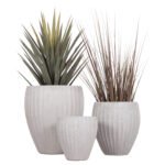 Αγόρασε ΣΕΤ 3ΤΜΧ ΓΛΑΣΤΡΕΣ ΣΤΡΟΓΓΥΛΕΣ ΣΕΙΡΑ GARDENER HM4728 FIBERCLAY-ΧΡΩΜΑ CEMENT Φ48x56Υεκ σε μοναδική τιμή στο clickforshop.gr