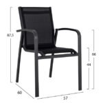 ΣΕΤ 3ΤΜΧ ΤΡΑΠΕΖΙ ΑΛΟΥΜΙΝΙΟΥ & ΠΟΛΥΘΡΟΝΕΣ ΑΛΟΥΜΙΝΙΟΥ ΑΝΘΡΑΚΙ HM10594.02 - Image 3