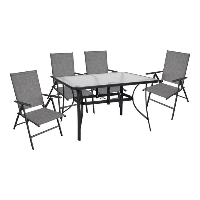 ΣΕΤ 5ΤΜΧ ΤΡΑΠΕΖΙ ΜΕΤΑΛΛΙΚΟ & ΠΤΥΣΣΟΜΕΝΕΣ ΚΑΡΕΚΛΕΣ ΓΚΡΙ HM10558.01 Αγόρασε ΣΕΤ 5ΤΜΧ ΤΡΑΠΕΖΙ ΜΕΤΑΛΛΙΚΟ & ΠΤΥΣΣΟΜΕΝΕΣ ΚΑΡΕΚΛΕΣ ΓΚΡΙ HM10558.01 σε μοναδική τιμή στο clickforshop.gr