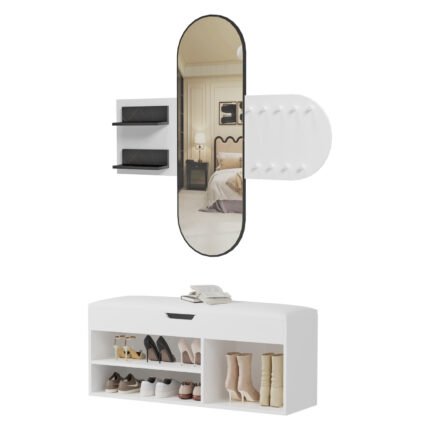 Αγόρασε ΣΕΤ ΕΙΣΟΔΟΥ 2ΤΜΧ CHERYL HM21276.01 ΜΕΛΑΜΙΝΗ ΣΕ ΛΕΥΚΟ--ΟΨΗ ΜΑΥΡΟ ΜΑΡΜΑΡΟ σε μοναδική τιμή στο clickforshop.gr