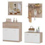 Αγόρασε ΣΕΤ ΕΙΣΟΔΟΥ 4ΤΜΧ DIONNE HM21057 ΜΕΛΑΜΙΝΗ ΣΕ ΣΟΝΑΜΑ-ΛΕΥΚΟ σε μοναδική τιμή στο clickforshop.gr