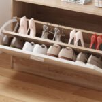 ΣΕΤ ΕΙΣΟΔΟΥ ΜΕ ΚΑΘΡΕΠΤΗ VERN HM2476.04 ΜΕΛΑΜΙΝΗ ΣΕ ΣΟΝΑΜΑ-ΛΕΥΚΟ 80x27x175Υεκ - Image 6