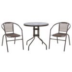 Αγόρασε ΣΕΤ ΕΞΩΤ. ΧΩΡΟΥ 3ΤΜΧ HM10712 ΚΑΦΕ ΜΕΤΑΛΛΟ-ΓΥΑΛΙ ΑΣΦΑΛΕΙΑΣ-ΚΑΦΕ TEXTILENE σε μοναδική τιμή στο clickforshop.gr