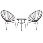 Αγόρασε ΣΕΤ ΕΞΩΤΕΡΙΚΟΥ ΧΩΡΟΥ 3ΤΜΧ ALLEGRA HM21047.12 ΜΑΥΡΟ ΣΥΝΘ.RATTAN & ΜΕΤΑΛΛΟ σε μοναδική τιμή στο clickforshop.gr