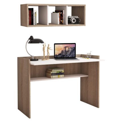 Αγόρασε ΣΕΤ ΓΡΑΦΕΙΟΥ 2ΤΜΧ HM11775.12 SONOMA-ΛΕΥΚH ΜΕΛΑΜΙΝΗ σε μοναδική τιμή στο clickforshop.gr