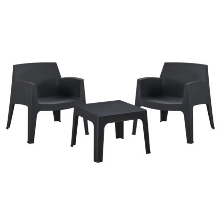 Αγόρασε ΣΕΤ LOUNGE 3ΤΜΧ SLEEK HM21274.02 ΜΑΥΡΟ ΠΟΛΥΠΡΟΠΥΛΕΝΙΟ σε μοναδική τιμή στο clickforshop.gr