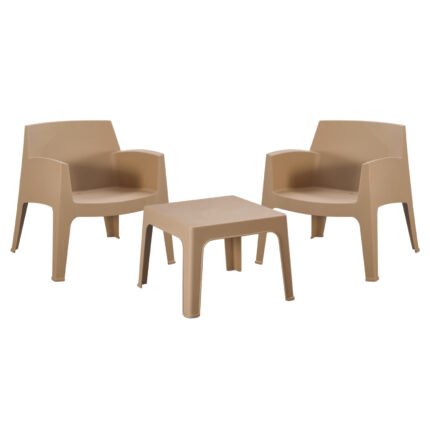 Αγόρασε ΣΕΤ LOUNGE 3ΤΜΧ SLEEK HM21274.03 ΚΑΠΟΥΤΣΙΝΟ ΠΟΛΥΠΡΟΠΥΛΕΝΙΟ σε μοναδική τιμή στο clickforshop.gr