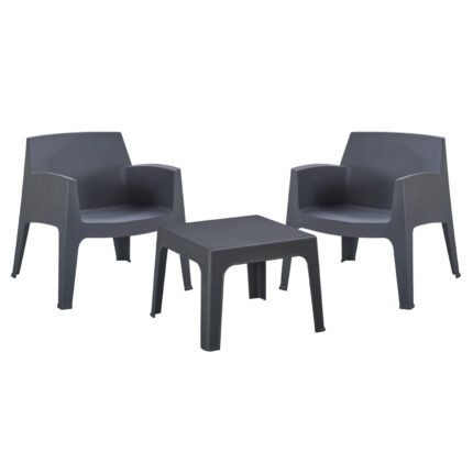 Αγόρασε ΣΕΤ LOUNGE 3ΤΜΧ SLEEK HM21274.10 ΓΚΡΙ ΠΟΛΥΠΡΟΠΥΛΕΝΙΟ σε μοναδική τιμή στο clickforshop.gr