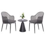 Αγόρασε ΣΕΤ LOUNGE 3TMX ΕΞ.ΧΩΡΟΥ OREGO HM21106.01 ΑΛΟΥΜΙΝΙΟ ΣΕ ΣΚΟΥΡΟ ΓΚΡΙ σε μοναδική τιμή στο clickforshop.gr