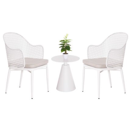 Αγόρασε ΣΕΤ LOUNGE 3TMX ΕΞ.ΧΩΡΟΥ OREGO HM21106.02 ΑΛΟΥΜΙΝΙΟ ΣΕ ΛΕΥΚΟ σε μοναδική τιμή στο clickforshop.gr